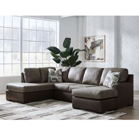 Helson Fossil 2 Piece Modular Sectional with RAF Sofa Chaise