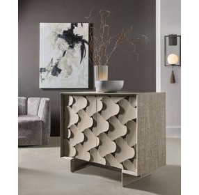 Horizon Gray 2 Door Hall Chest