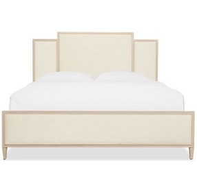 Horizon Beige Upholstered Panel Bedroom Set