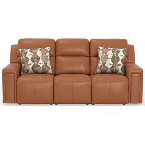 Arezzo Whiskey Zero Gravity Power Reclining Living Room Set