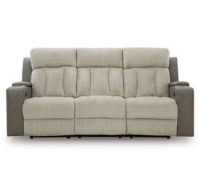 Point Clear Sisal Power Reclining Living Room Set