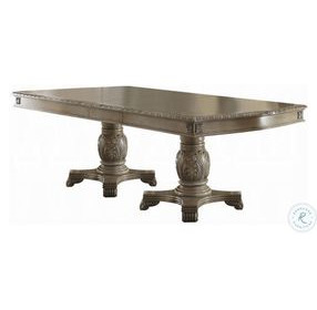 Chateau de Ville Antique White Extendable Rectangular Dining Room Set