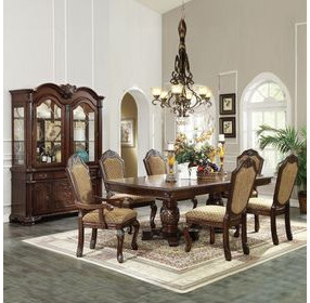 Chateau De Ville Espresso 96" Extendable Rectangular Dining Table