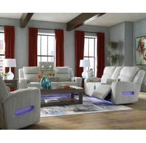 Broad Cove Alloy Zero Gravity Power Reclining Living Room Set with USB Charging and LED