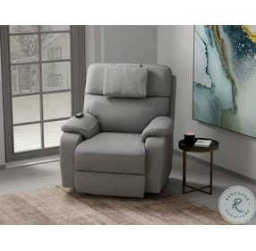 Dreamtime Haze Performance Fabric Zero Gravity Power Recliner with USB Charging