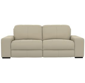 Ferrara Smoke Leather Zero Gravity Power Reclining Living Room Set with Power Headrest and USB Charging