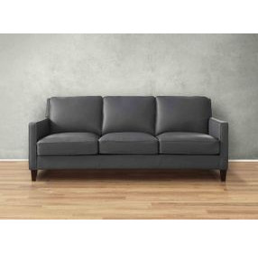 Arden Quartz Leather 86" Sofa