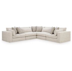 Stonecroft Manor Snowstone Modular Sectional