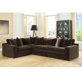 Maxton Heights Bittersweet 4 Piece Modular Sectional