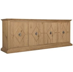 Timberline Light Brown 91" Entertainment Credenza