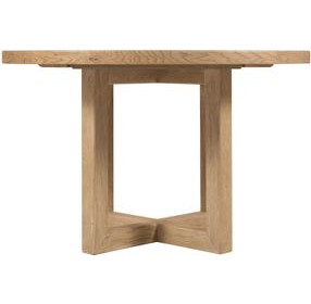 Timberline Light Brown 48" Round Dining Room Set