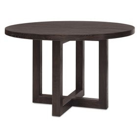 Timberline Black 48" Round Dining Table
