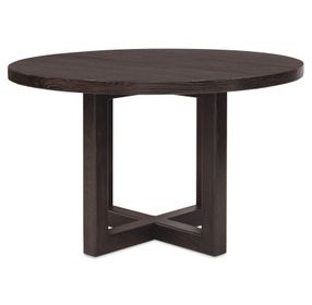 Timberline Black 48" Round Dining Table