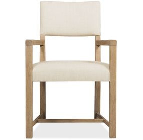 Timberline Beige Upholstered Arm Chair