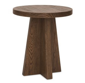 Timberline Medium Brown Round End Table