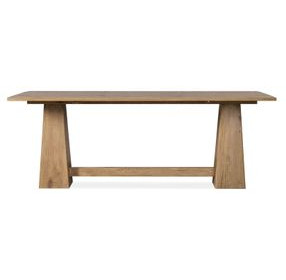 Timberline Light Brown 82" Flip Top Console Table