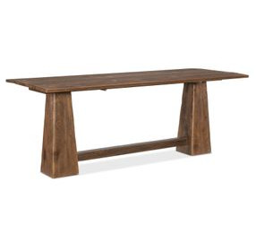 Driftwood Medium Brown 82" Flip Top Console Table