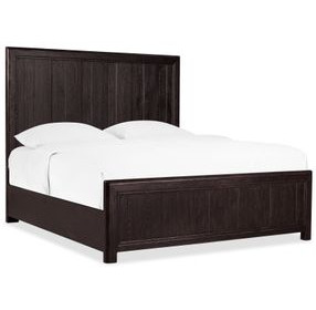 Timberline Black California King Panel Bed