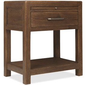 Timberline Medium Brown 1 Drawer Nightstand