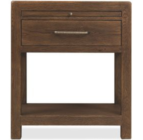 Timberline Medium Brown 1 Drawer Nightstand