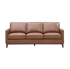 Wexford Highland Saddle Leather Living Room Set