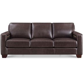 Kathleen Brown Leather Living Room Set