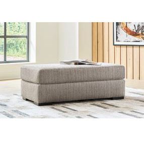 Jasmine Grove Fossil Upholstered Rectangular Ottoman