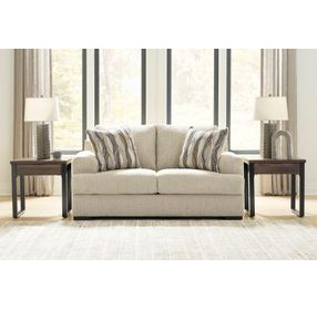 Jasmine Grove Oatmeal 71" Loveseat