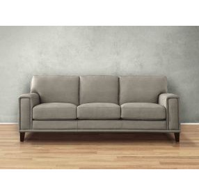 Halwyn Stone Leather 89" Sofa