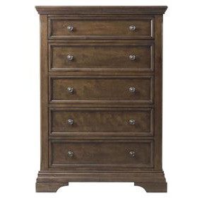 Olivia Rosewood 5 Drawer Chest