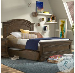 Olivia Rosewood Full Bed with Storage