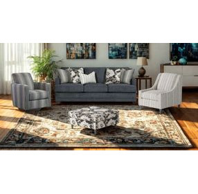 Argo Ash Recessed Arm Living Room Set