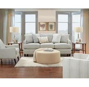 Limelight Mineral Gray Performance Fabric 91" Sofa