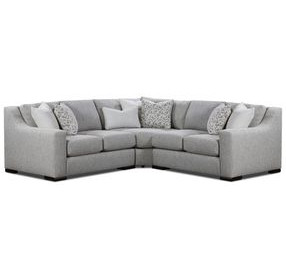 Durango Moose Beige 3 Piece Modular Sectional with Pillows
