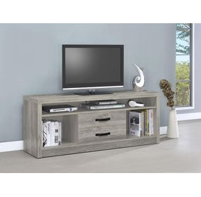 Burke Grey Driftwood TV Console