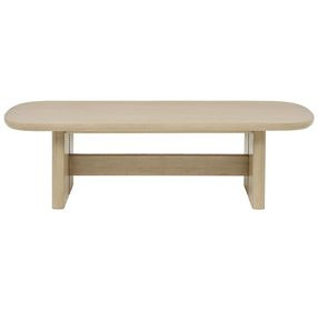 Kailani Beige Oak Rectangular Occassional Table Set