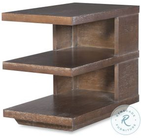 Mesa Napa Cerused Wilcox Chairside Table