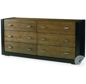 Mesa Melange And Napa Cerused 6 Drawer Dresser