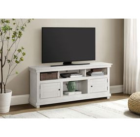 Payne Distressed White 60" TV Stand