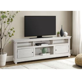 Payne Distressed White 70" TV Stand