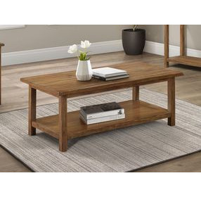Payne Distressed Brown Coffee Table