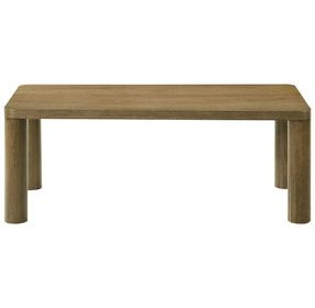 Castlewood Brown Oak Rectangular Occassional Table Set
