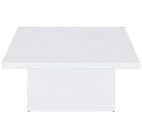 Devar White Square Occassional Table Set