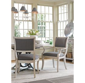 Eastport Oyster Bay Gray Upholstered Side Chair