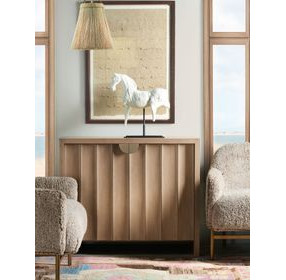 Bazaar Living Light Brown 2 Door Accent Cabinet
