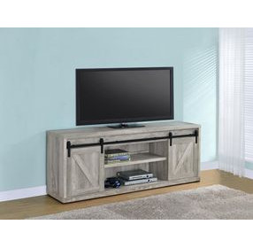 Brockton Grey Driftwood 71" TV Console