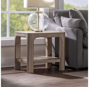Solano Weathered Mango Square End Table