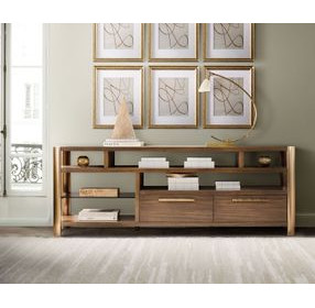 Eleana Medium Brown 83" Entertainment Console