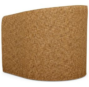 Los Altos Colton Orange Upholstered Swivel Chair