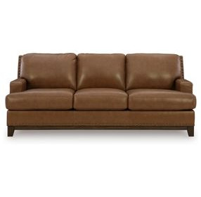 Brendola Amber Leather Living Room Set